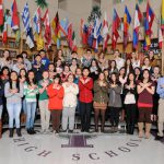 Du học sinh từ các nước khác nhau trên thế giới