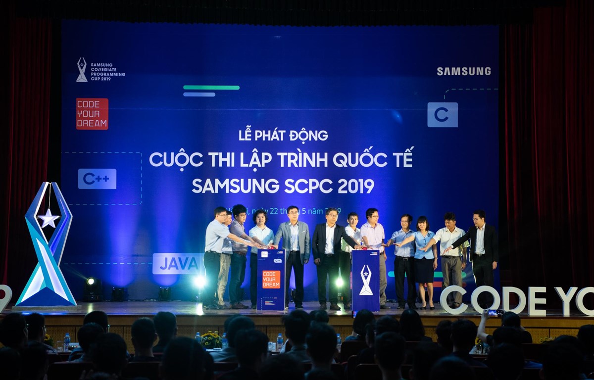 Lễ trao giải Cuộc thi lập trình quốc tế Samsung SCPC 2019